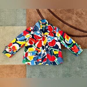 Ralph Lauren multicoloured floral jacket Size S #floral